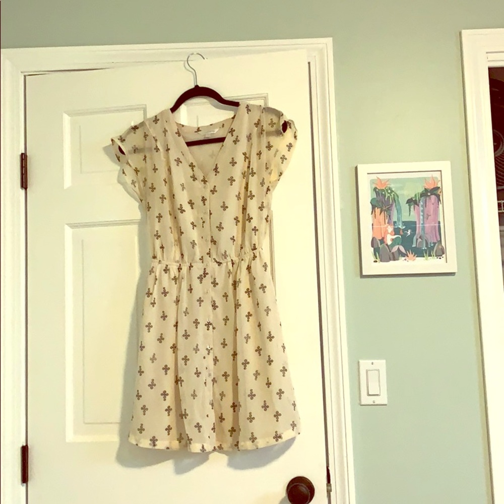 Button up dress